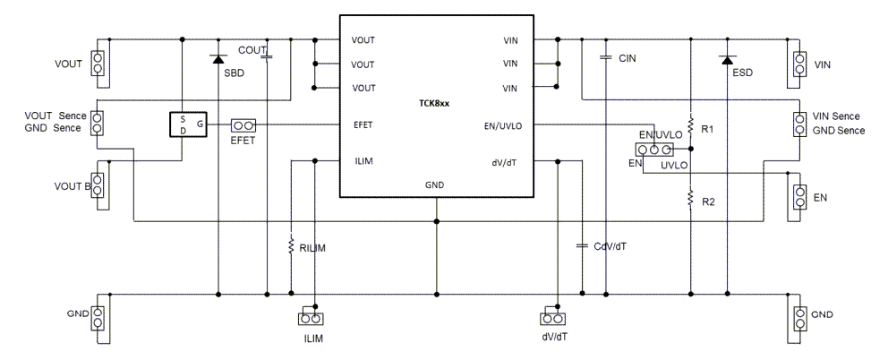 Schematic - Toshiba EVB-TCKE805NA Evaluation Board
